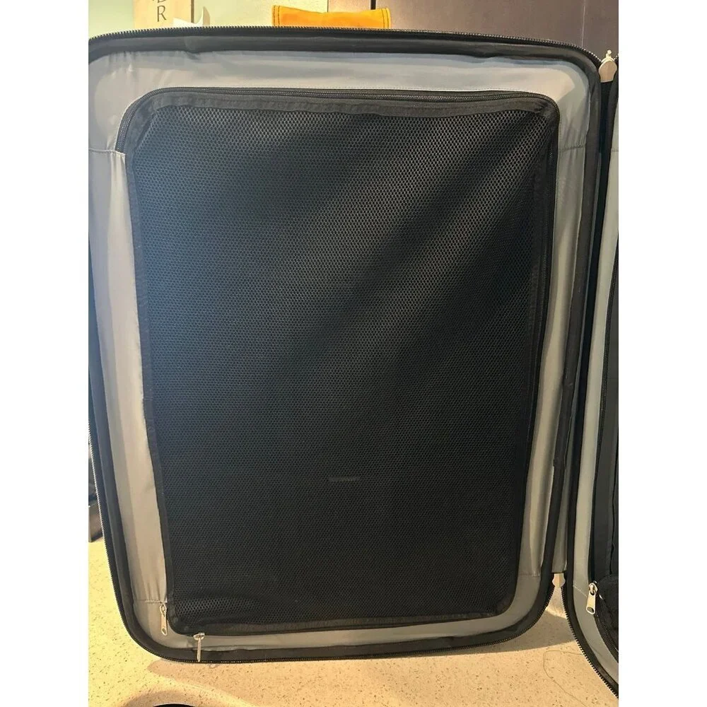L.L. Bean black Wheel Rolling Handle Travel‎ Suitcase Luggage Bag 27
